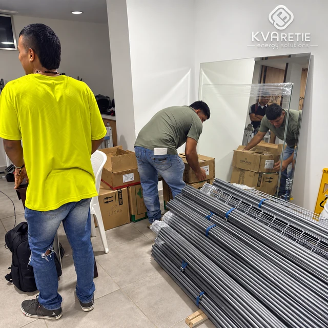 Organización de materiales de canalización