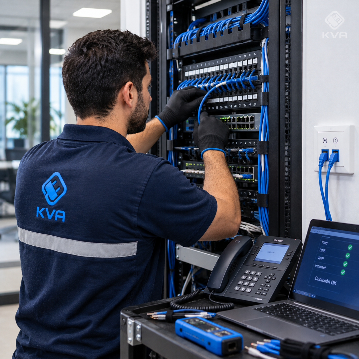 Rack y cableado de datos